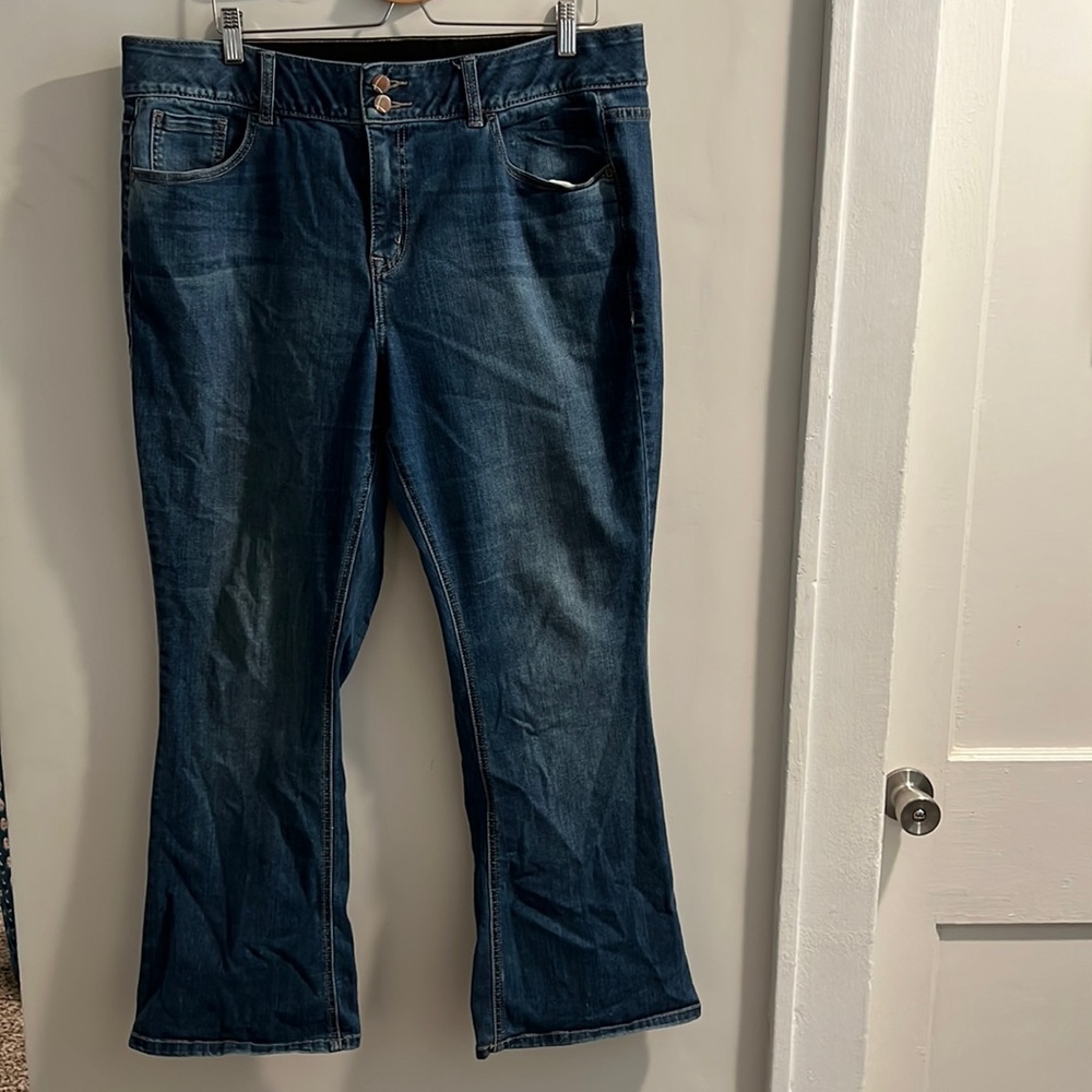 Lane Bryant Bootcut Jeans size 18 short